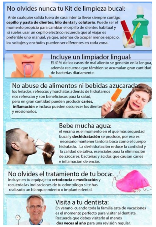 Salud bucodental durante las vacaciones · Denclinic · Mataró